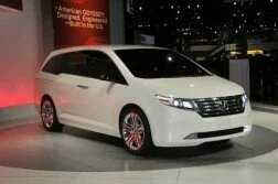 Шпионские фото Honda Odyssey 2011 года